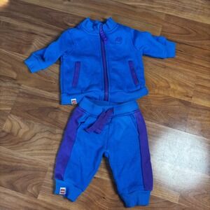 LEGO Baby Newborn NB Blue Tracksuit Set Jacket Pants‎ Outfit, NB, LEGOs, 0-3M